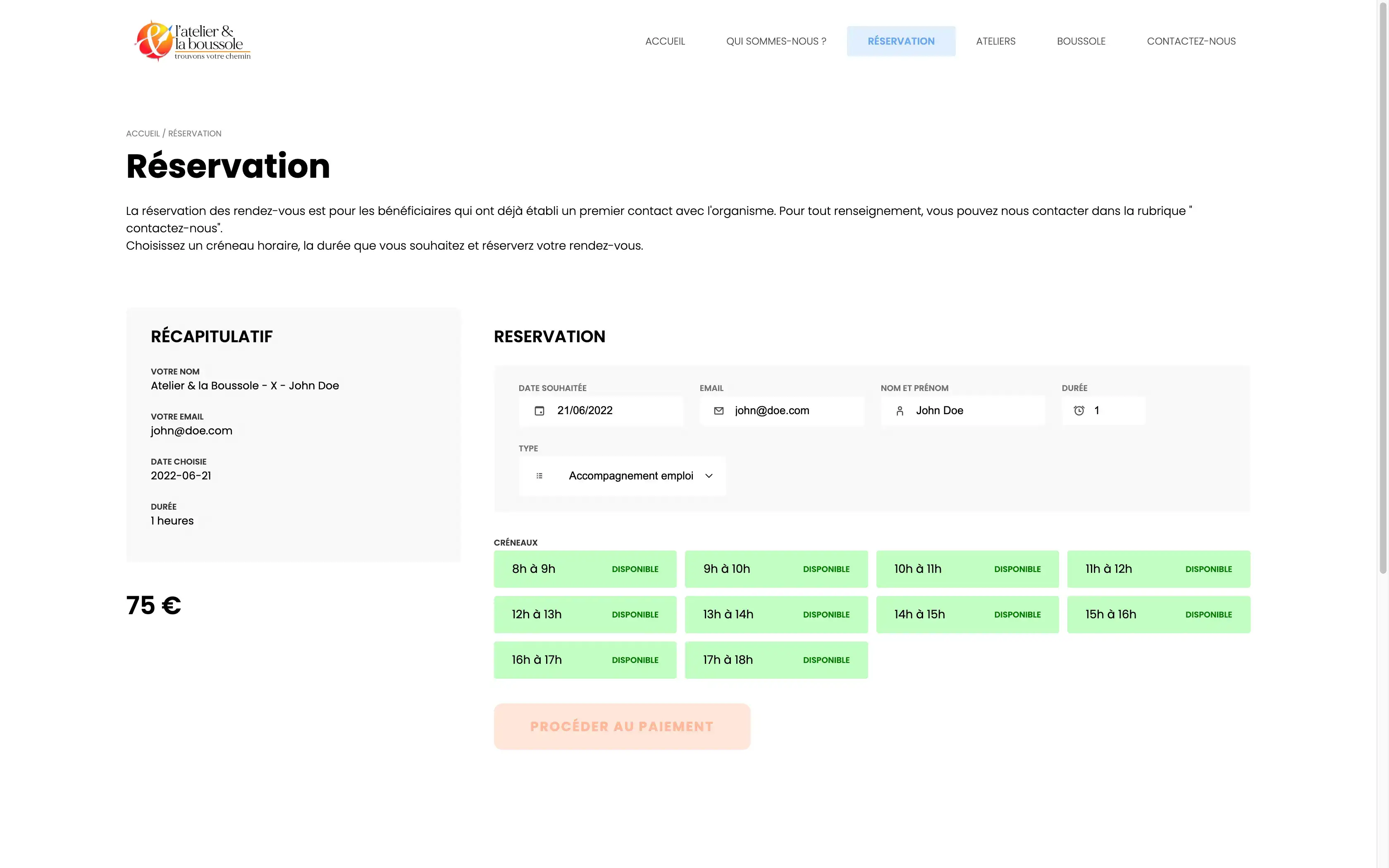 Image du projetAtelier & La Boussole